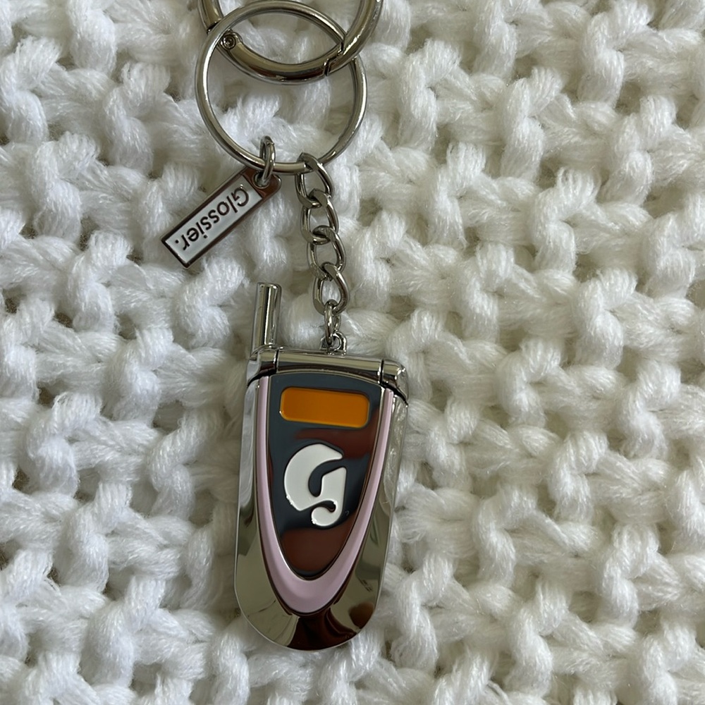 Glossier Keychain